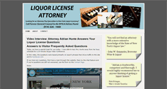 Desktop Screenshot of liquorlicenseattorney.net