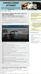Mobile Screenshot of liquorlicenseattorney.net